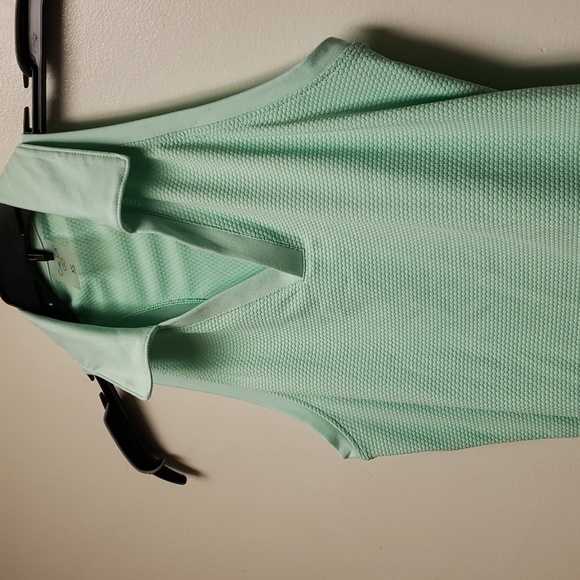 Calia Womens Green Collar Tank - Picture 5 of 8